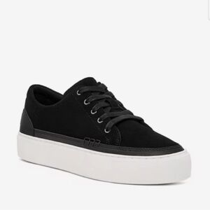 UGG Zilo Black Suede Women's Sneakers